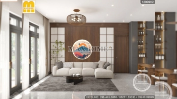 Vẻ đẹp tinh tế trong nội thất phong cách Nhật Bản cho thiết kế nhà 1 tầng mái Nhật | MH02615